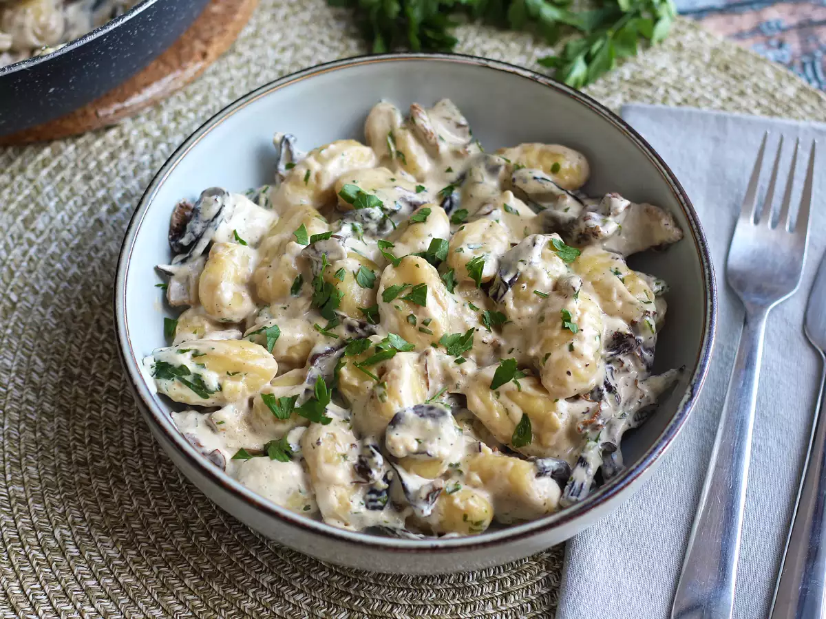 Bramborové noky s houbami – chutný a snadný recept - foto 4