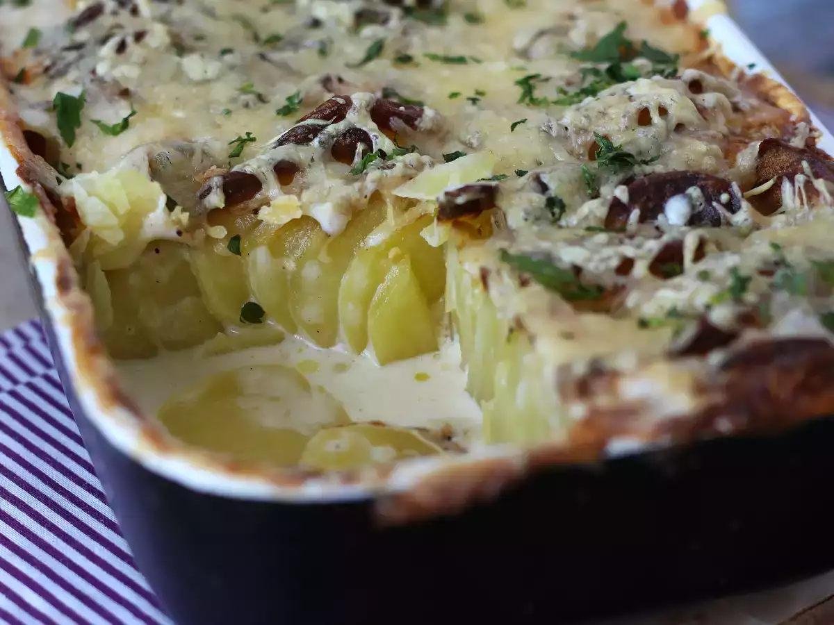 Bramborový gratin s fritézou Air Fryer - foto 4