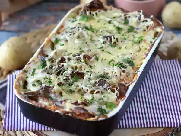 Recept Bramborový gratin s fritézou air fryer