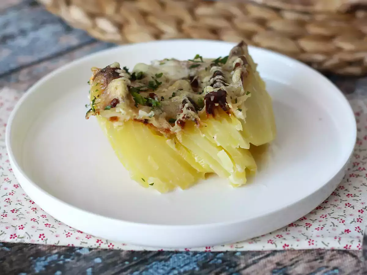 Bramborový gratin v horkovzdušné fritéze - foto 3