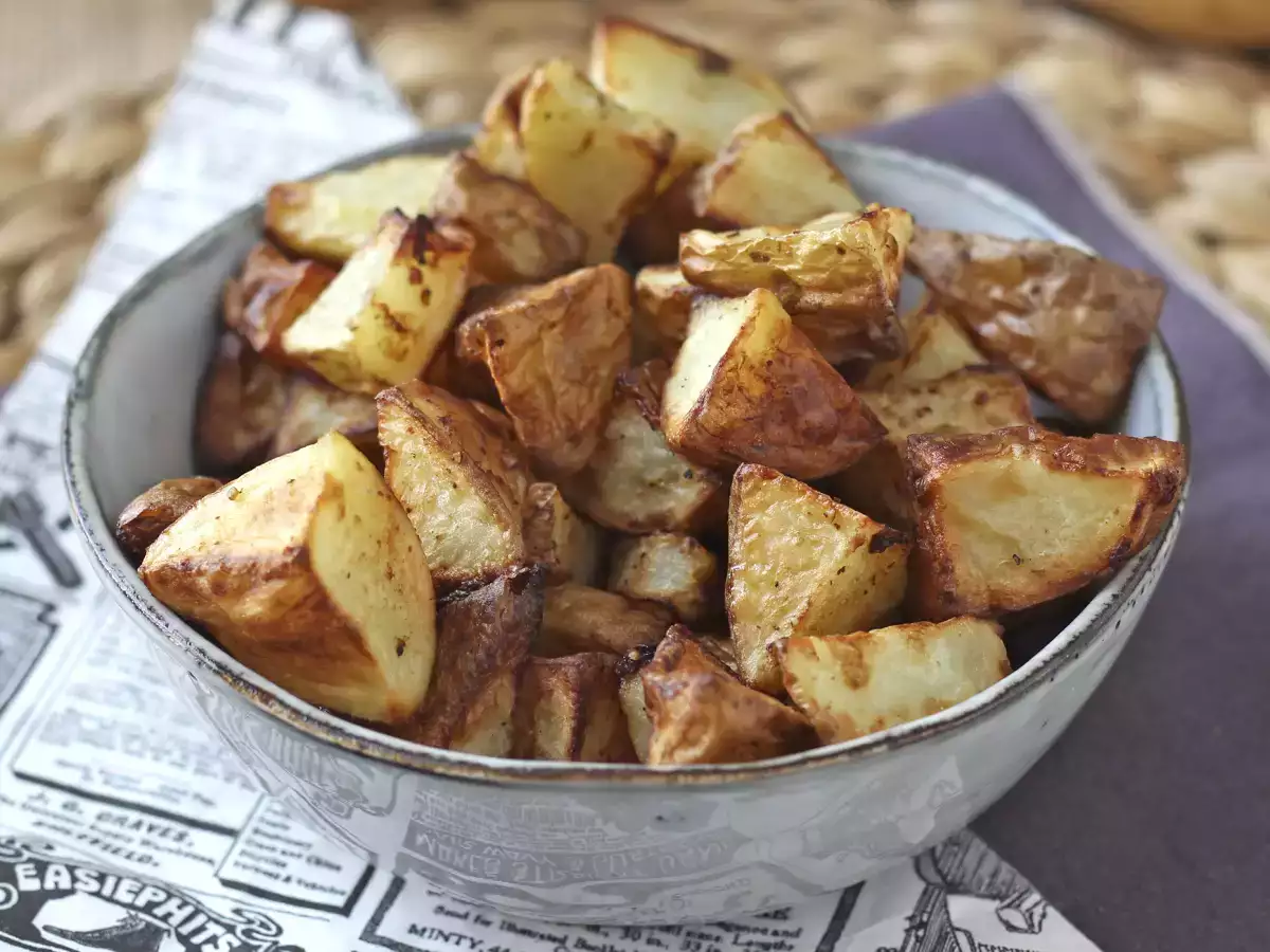 Brambory pečené ve fritéze na vzduchu