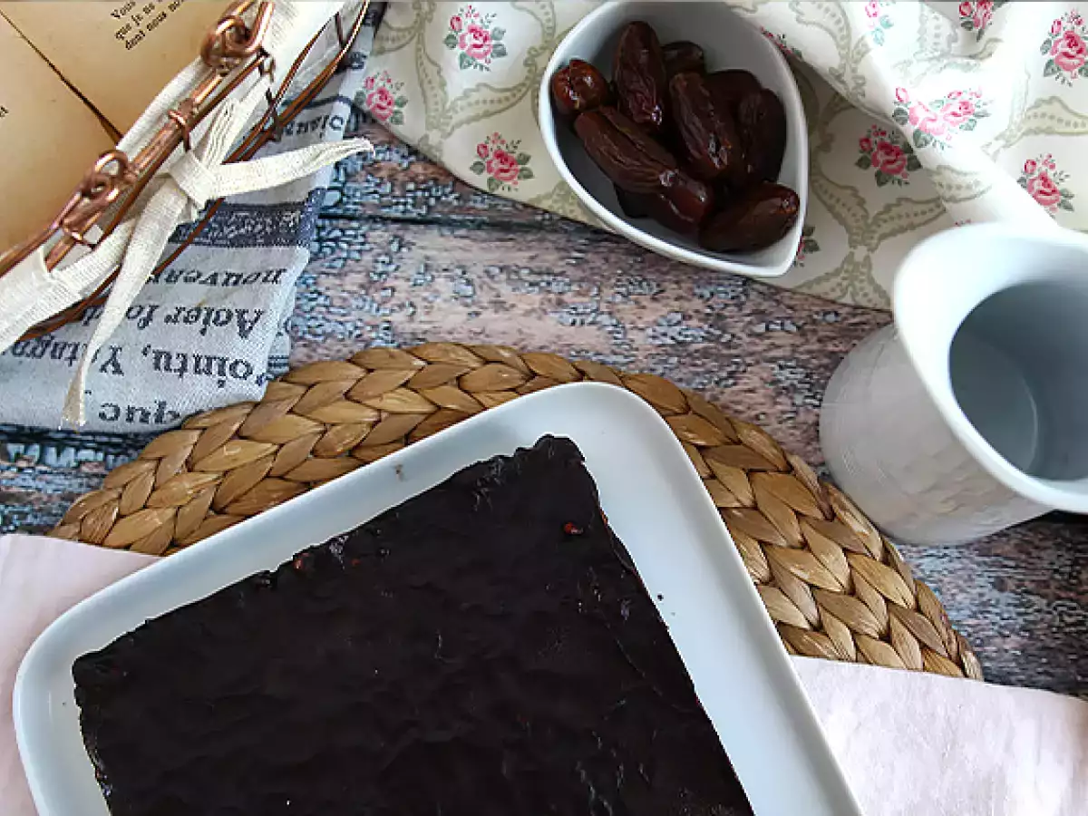 Brawnie – nepečené datlové brownie - foto 3