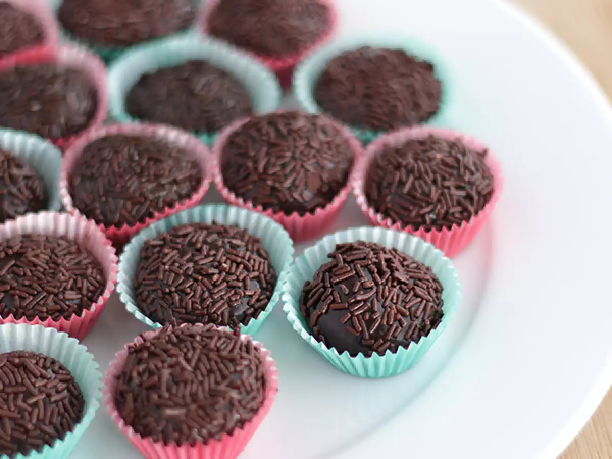 Brigadeiro – malé brazilské čokoládové kuličky