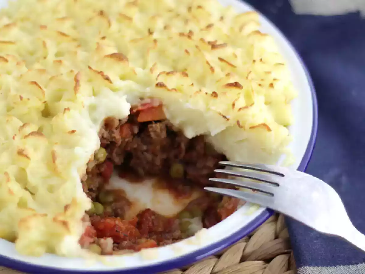 Britský hovězí koláč - Shepherd's pie - foto 4