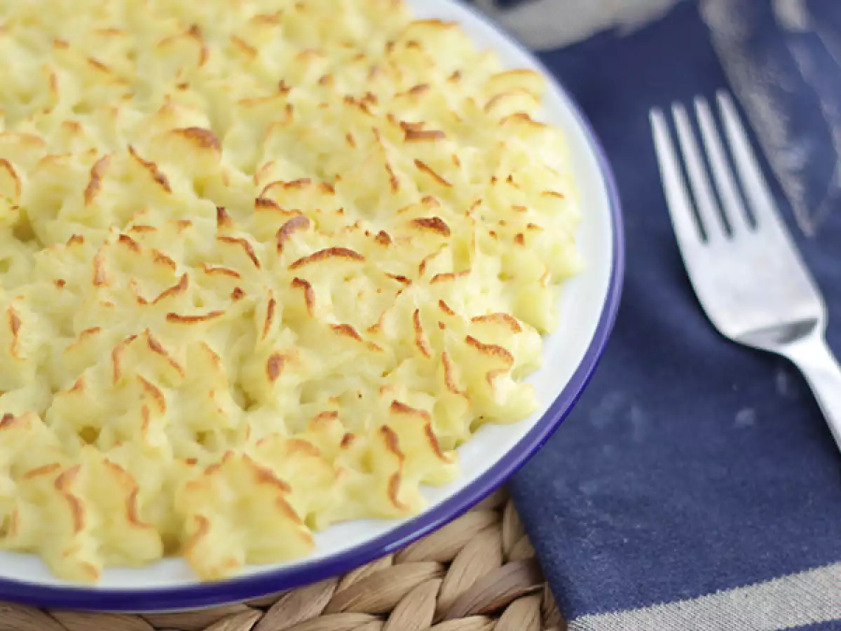 Britský pastýřský koláč – Shepherd’s pie