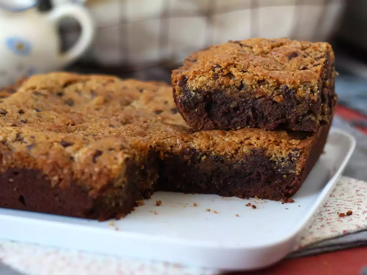 Brookies, dokonalá kombinace brownies a sušenek - foto 3