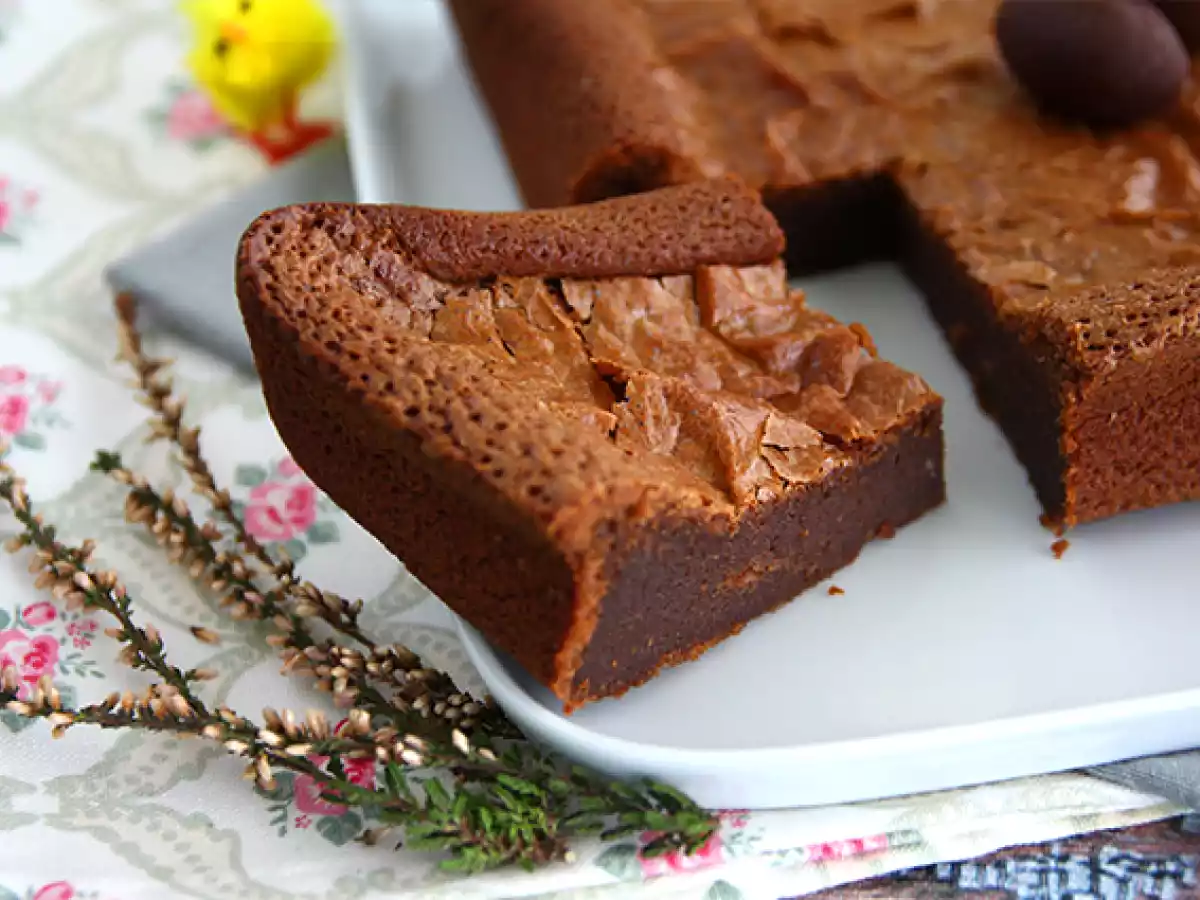 Brownie se zbytky velikonoční čokolády - foto 2