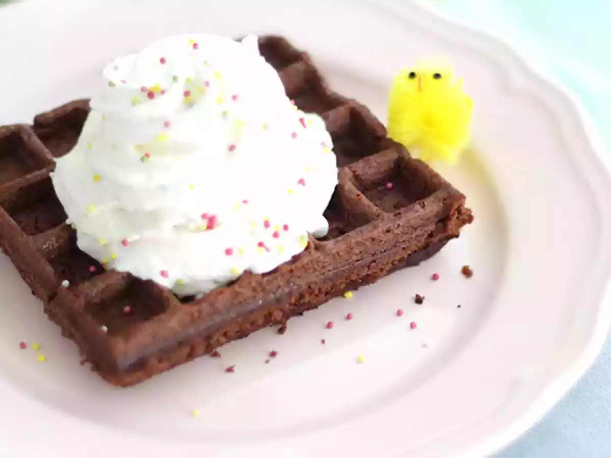 Brownie vafle