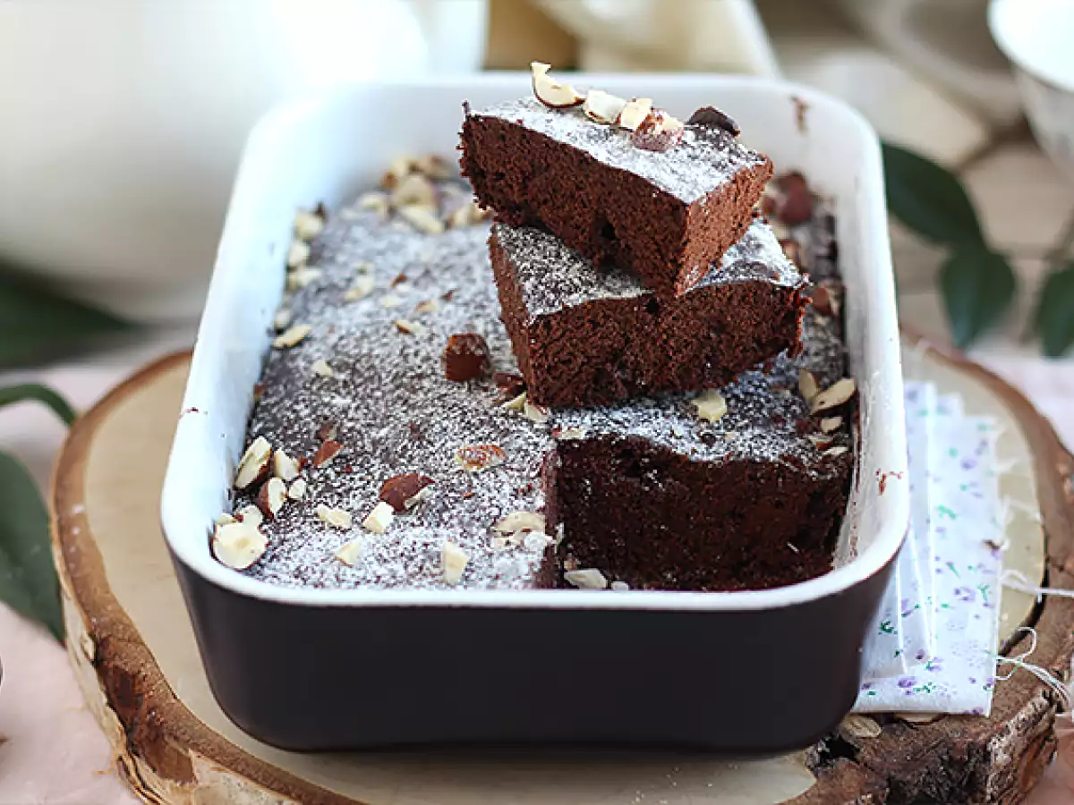 Brownie z mikrovlnky - foto 2