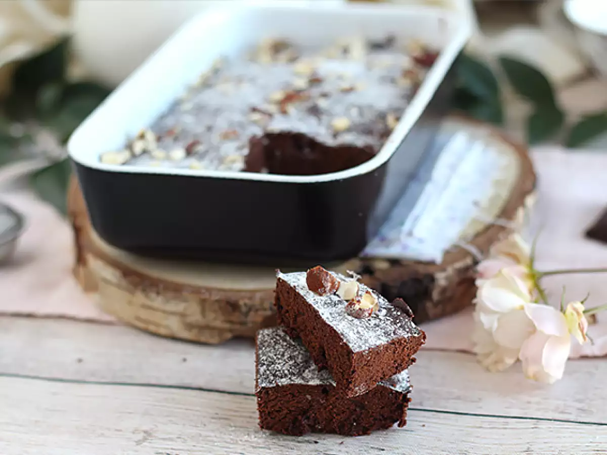 Brownie z mikrovlnky - foto 4