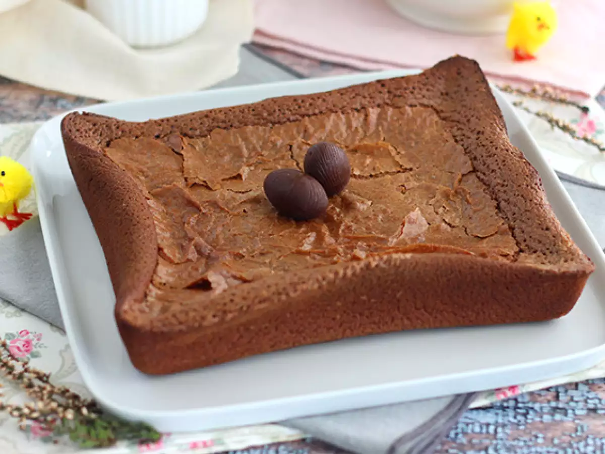 Brownie ze zbytků velikonoční čokolády