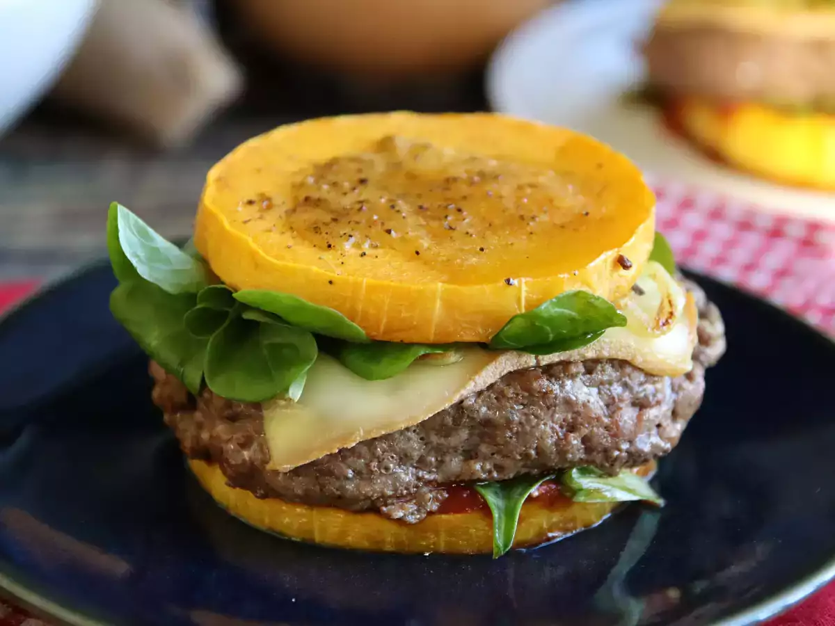 Burgery z máslové dýně (zaručeně bez pečiva!) - foto 2