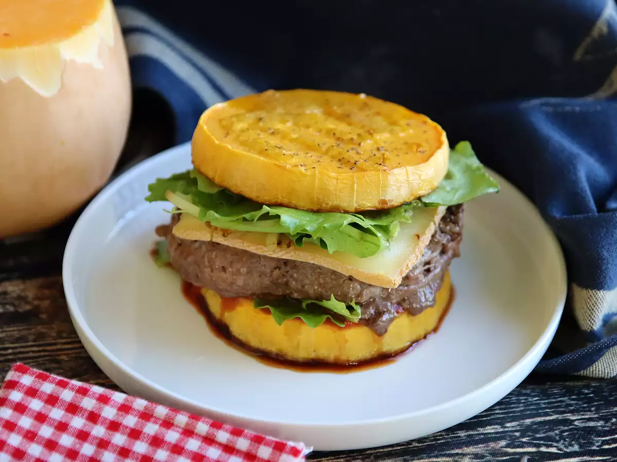 Burgery z máslové dýně (zaručeně bez pečiva!) - foto 4