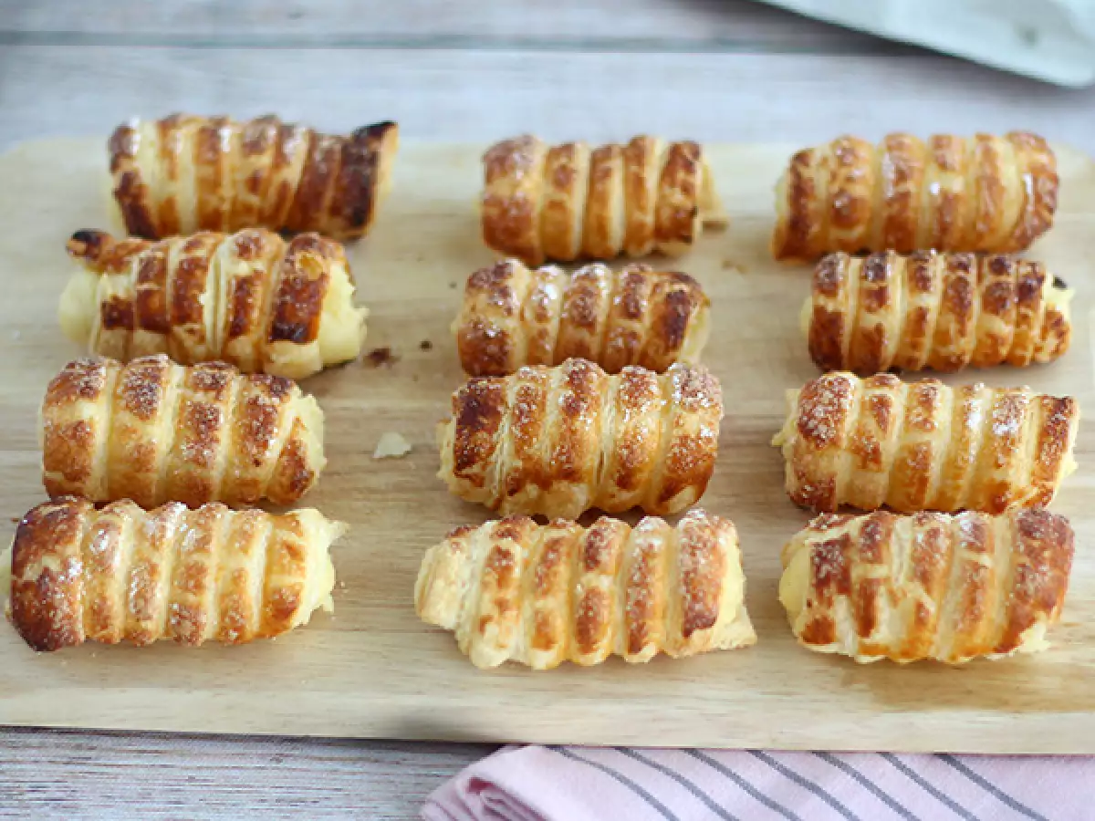 Cannoli s vanilkovým cukrářským krémem - foto 2