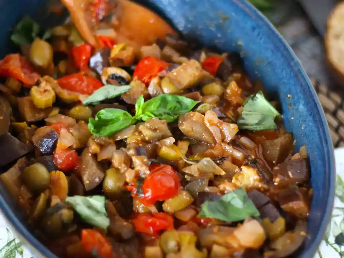 Caponata siciliana, nepřehlédnutelný rychlý a snadný italský recept - foto 2