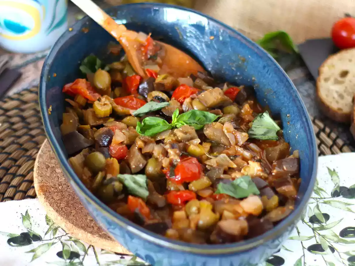 Caponata siciliana, nepřehlédnutelný rychlý a snadný italský recept - foto 4