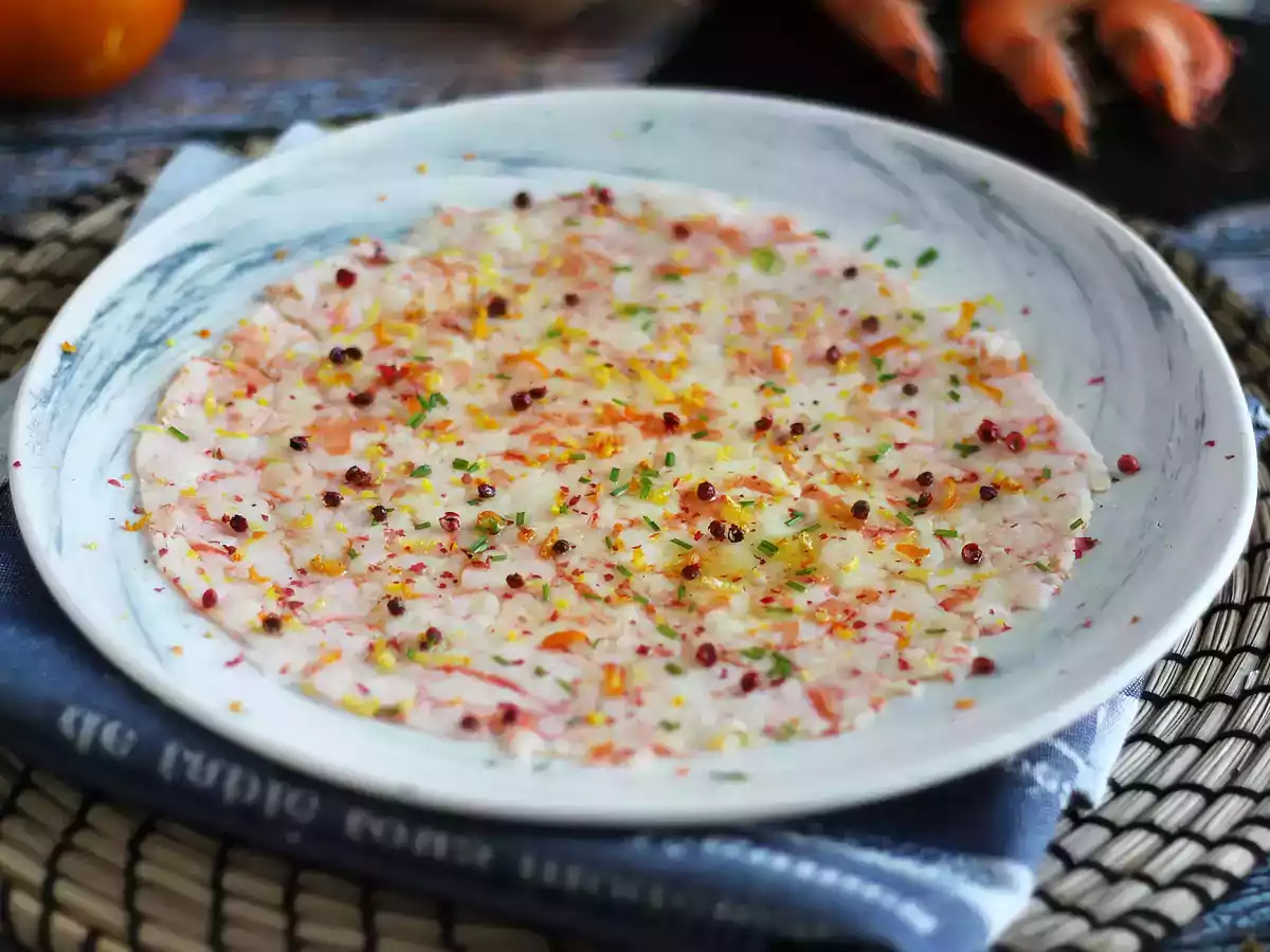 Carpaccio z krevet - foto 2