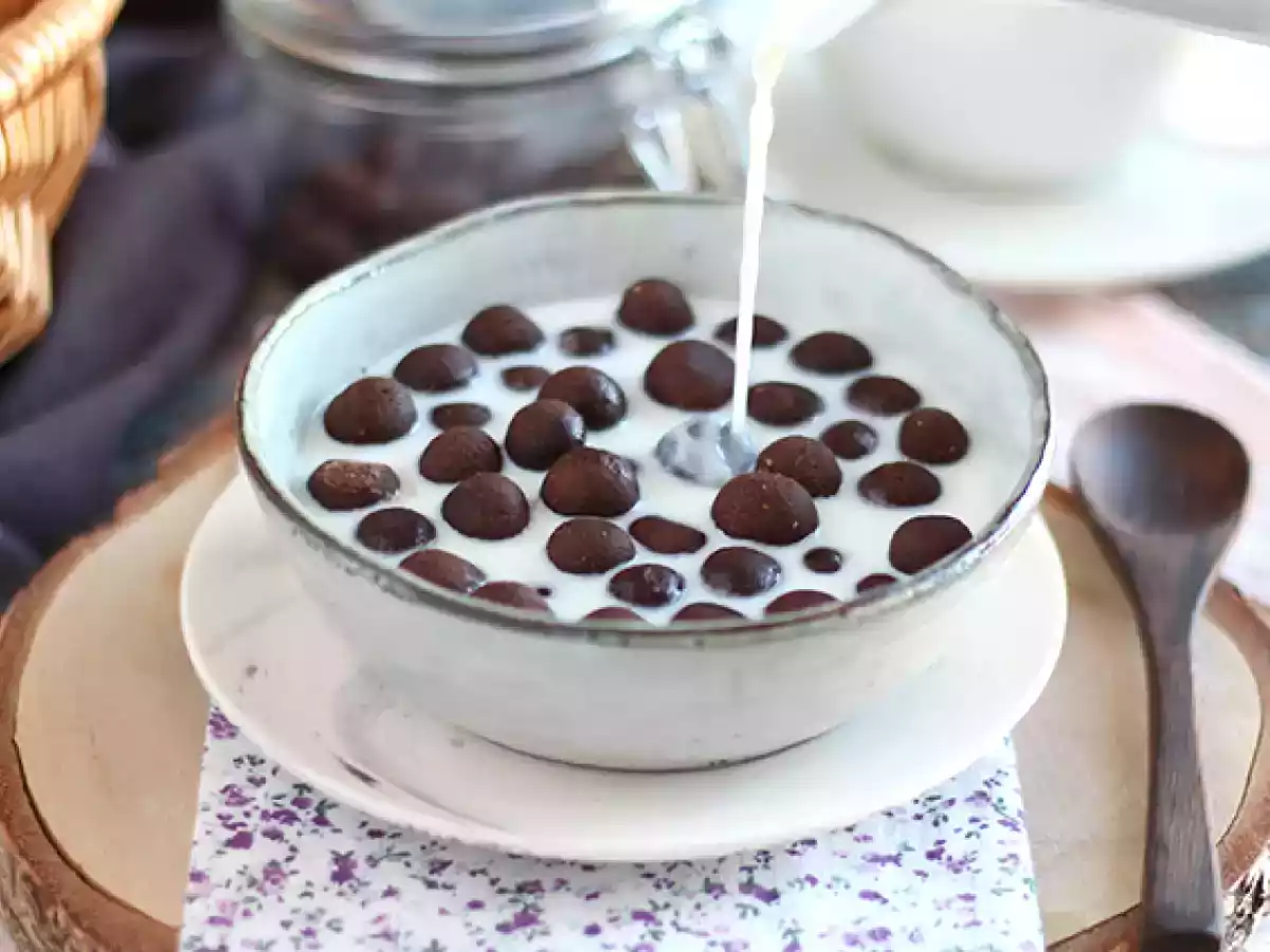 Cereálie s čokoládovými kuličkami typu Nesquik - foto 3