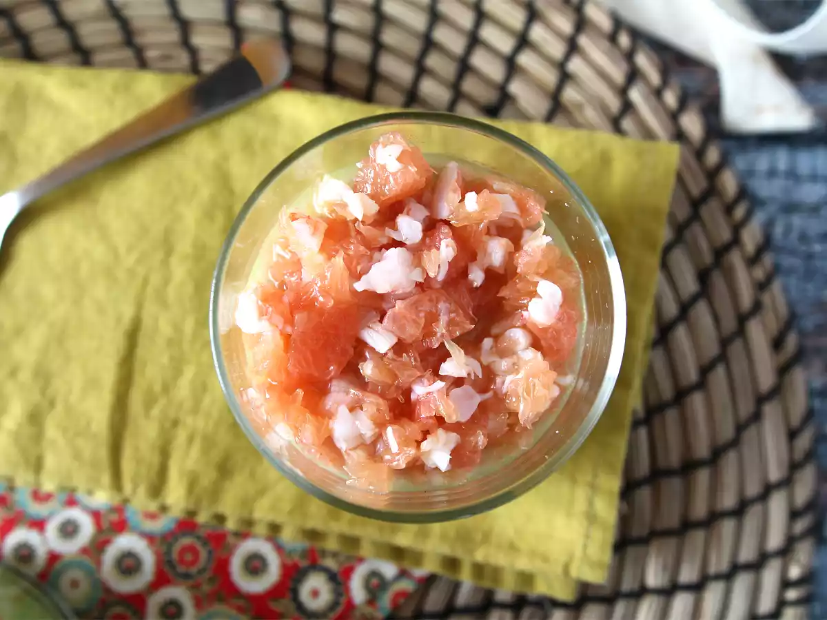 Čerstvé verriny z avokáda, krevet a grapefruitu! - foto 2