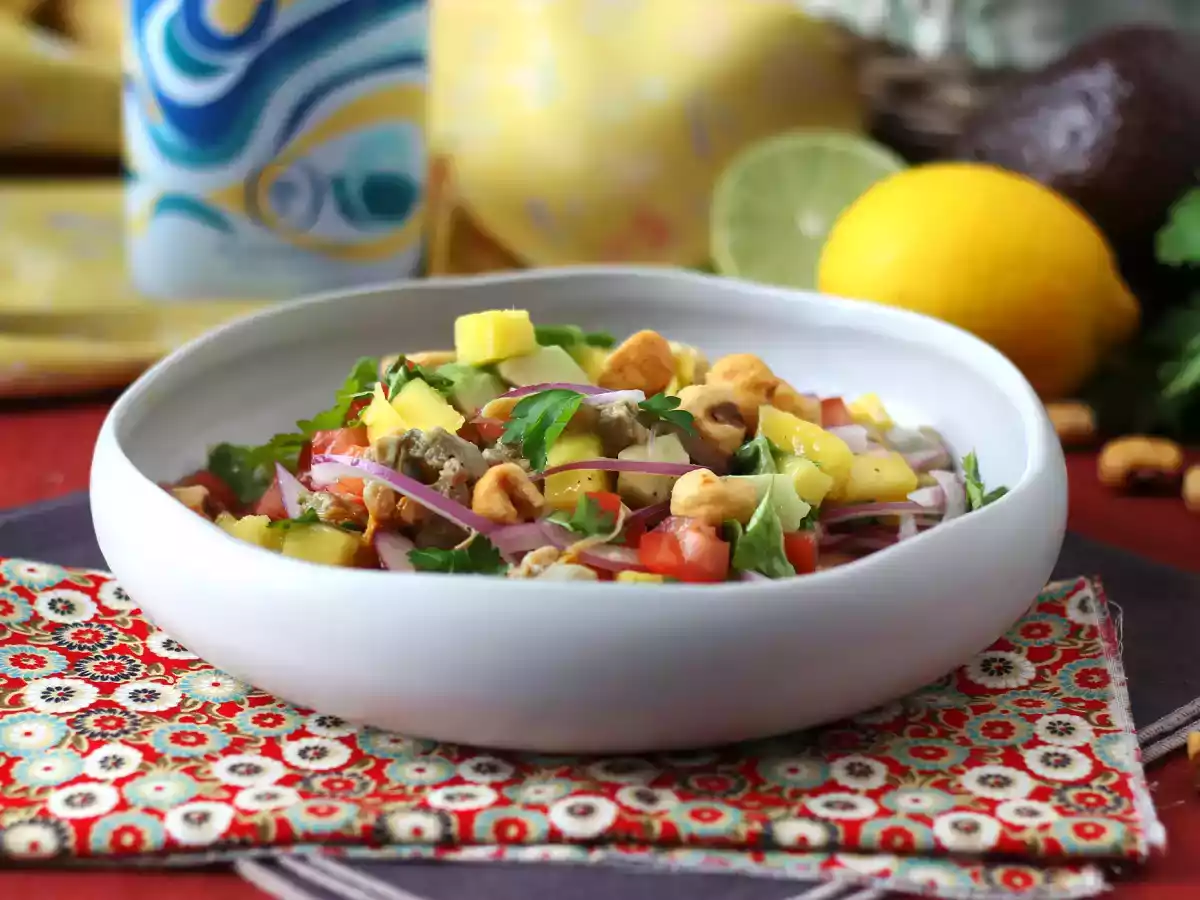 Ceviche s konzervovanými mušlemi - foto 4