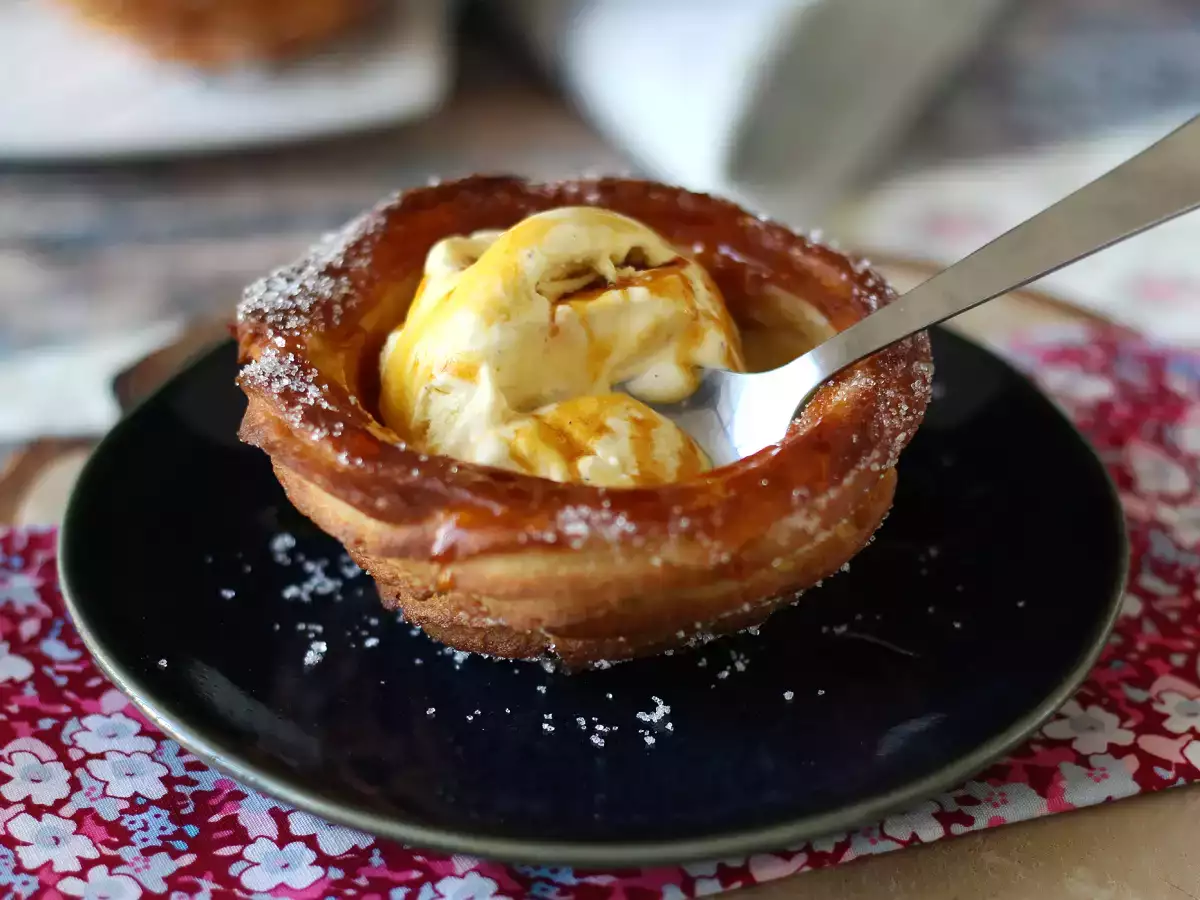 Churros pečené v troubě ve tvaru mističek s bohatou náplní - foto 4