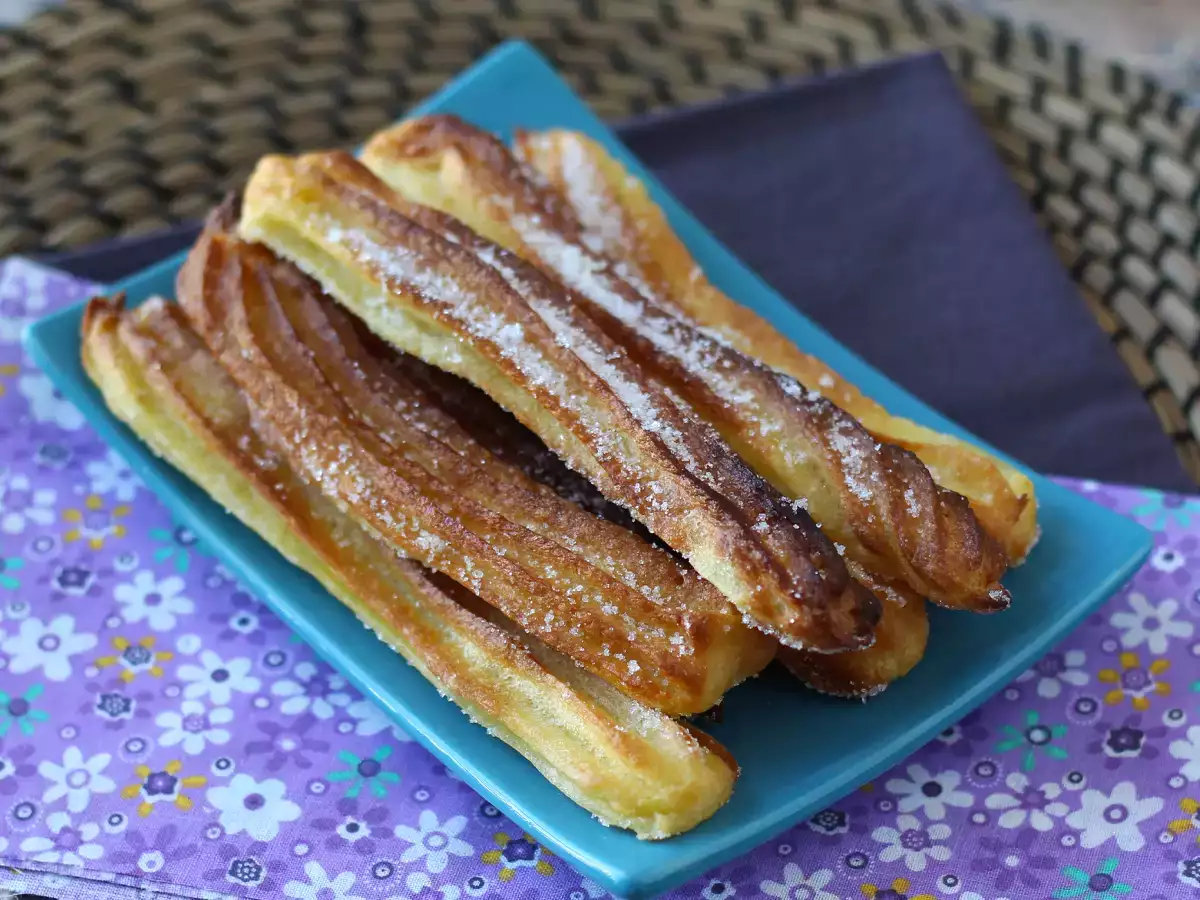 Churros připravené v horkovzdušné fritéze - foto 2