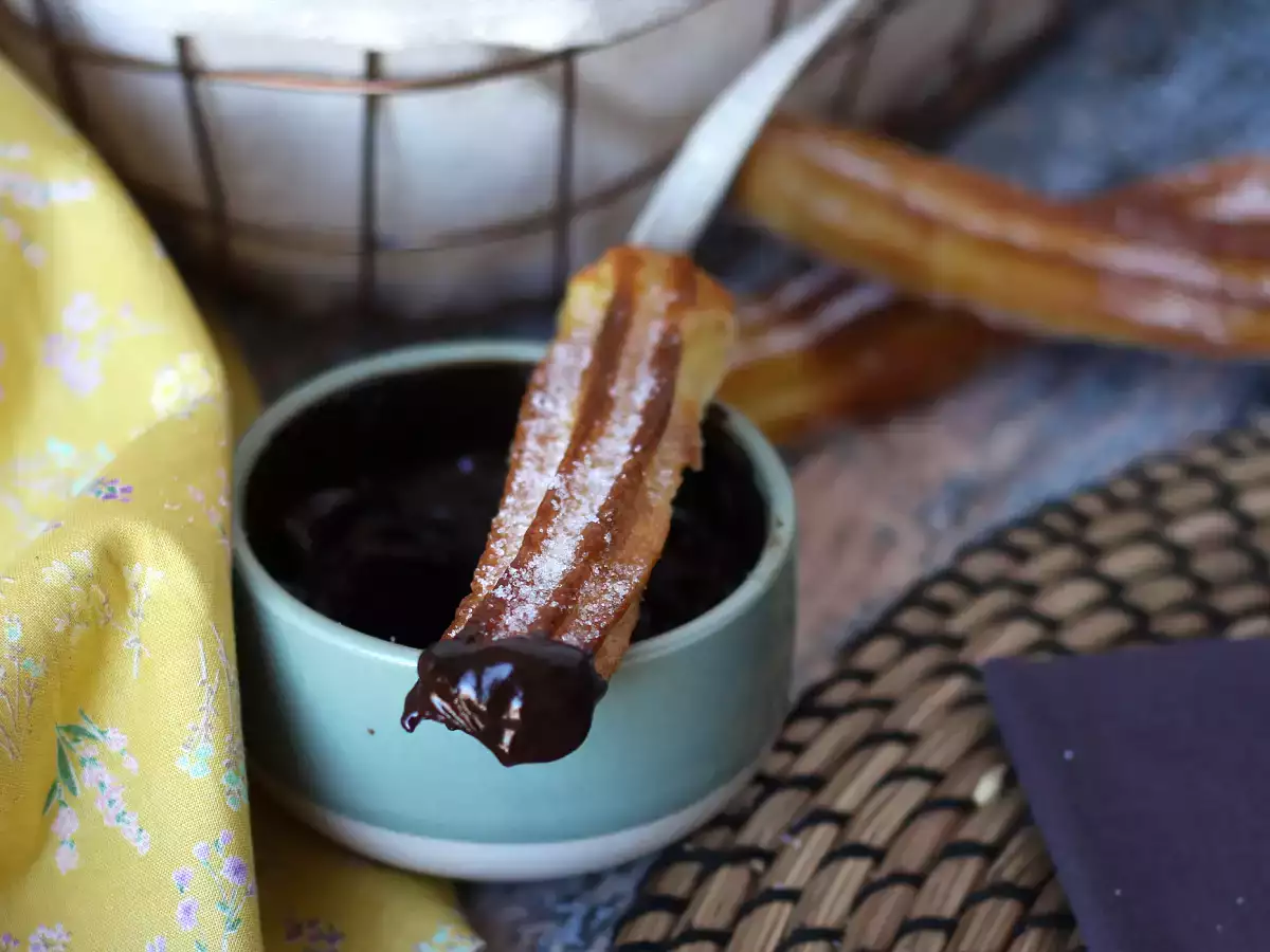 Churros připravené v horkovzdušné fritéze - foto 3