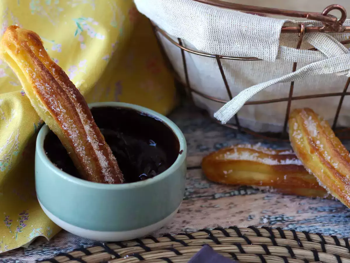 Churros připravené v horkovzdušné fritéze - foto 5
