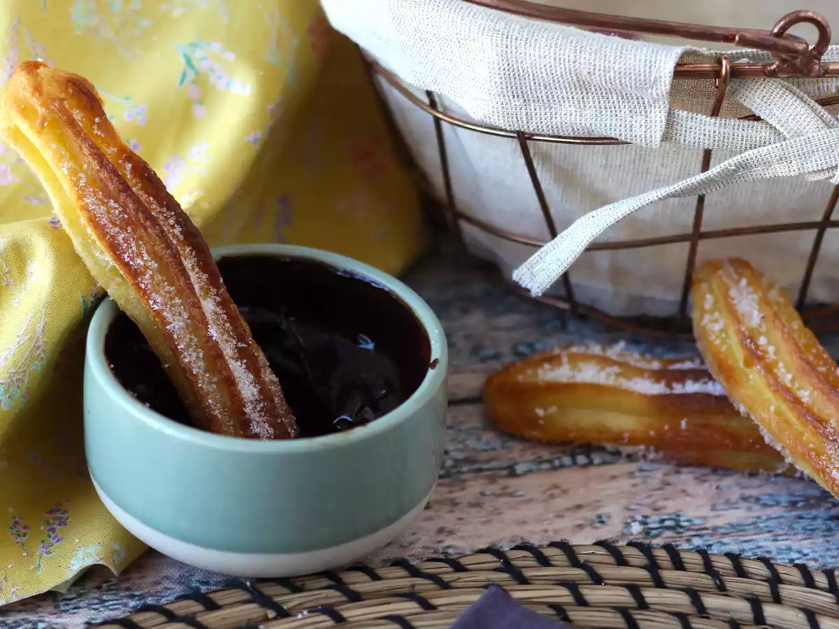 Churros připravené ve fritéze na vzduchu - foto 5