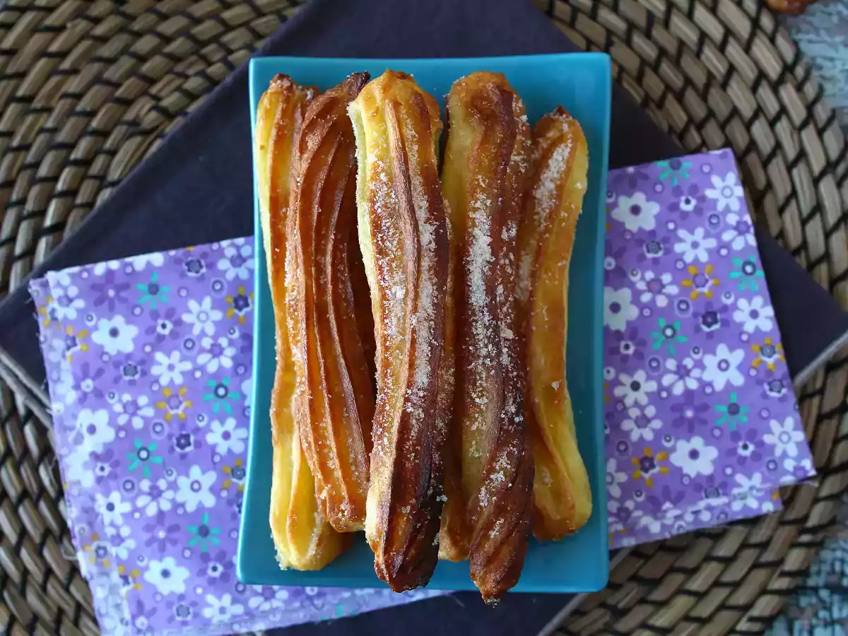 Churros připravené ve fritéze na vzduchu - foto 6