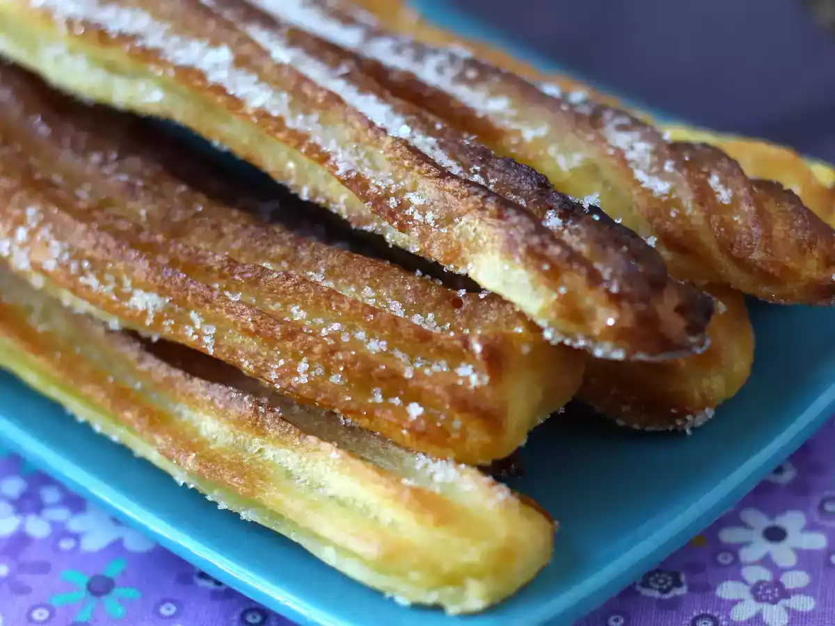 Churros připravené ve fritéze na vzduchu - foto 7