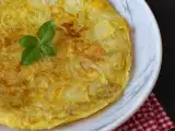 Cibulová omeleta, chutný a snadno připravitelný recept, foto 1