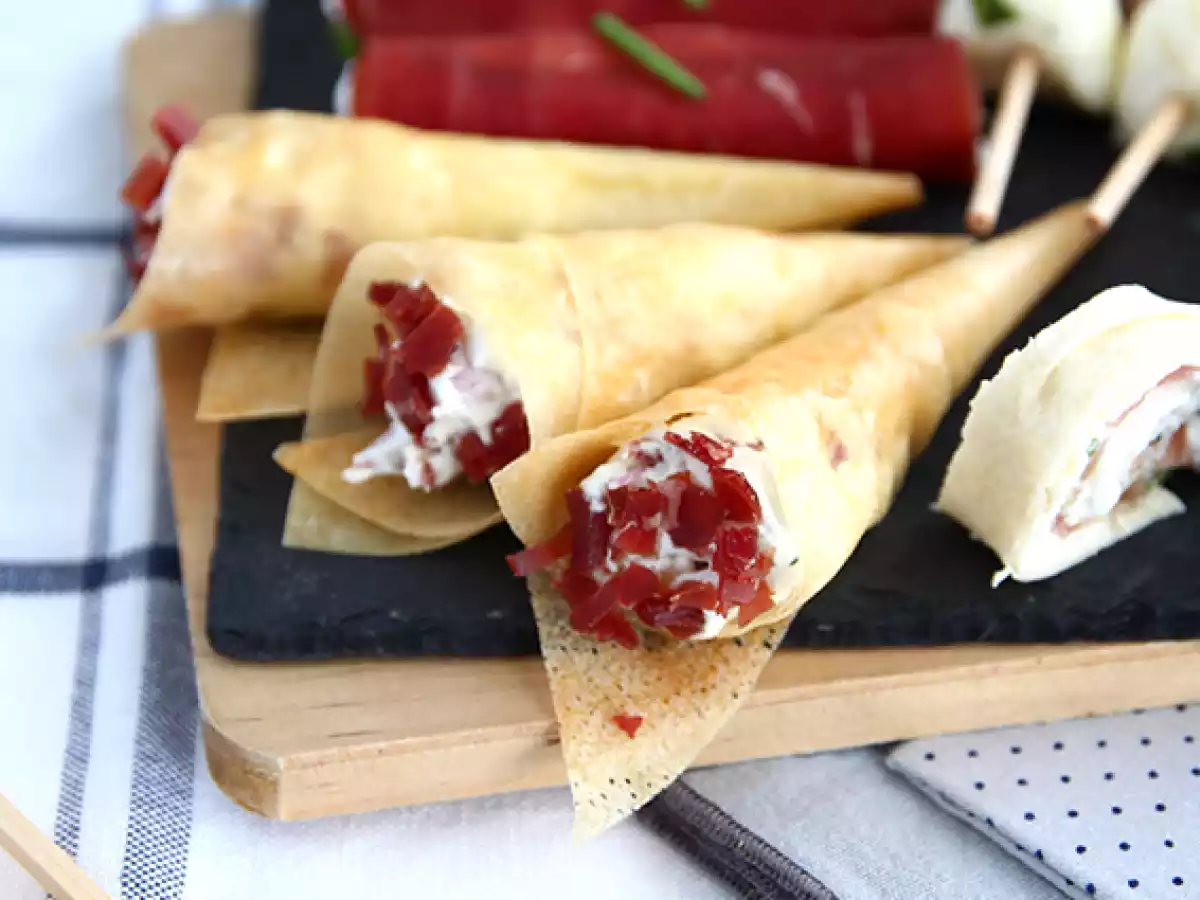 Cihlové sušenky s Bündnerfleisch - foto 2