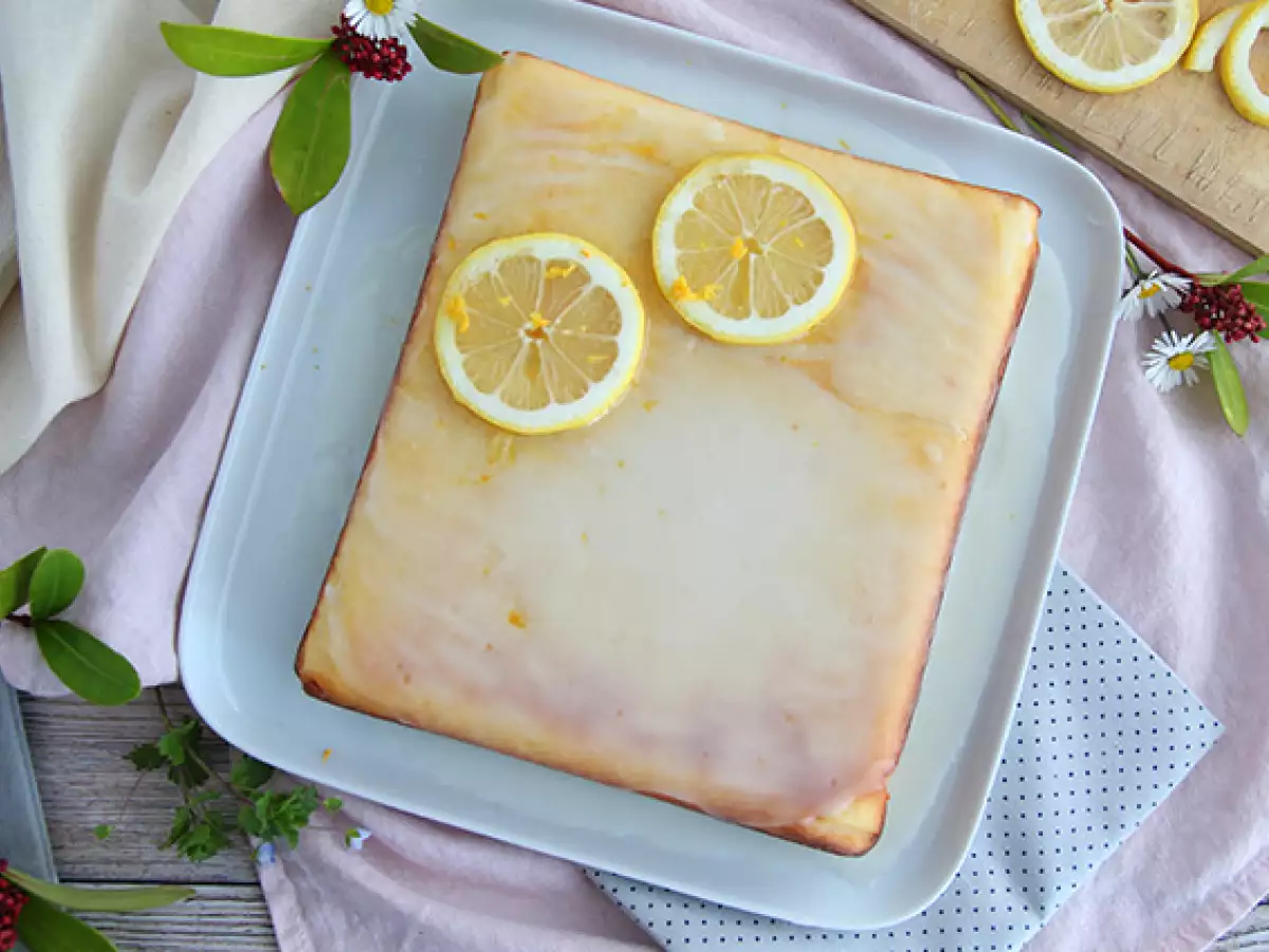 Citronové brownies - foto 2