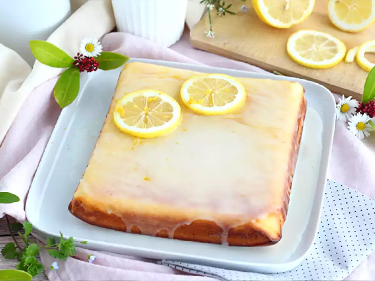 Citronové brownies - foto 3