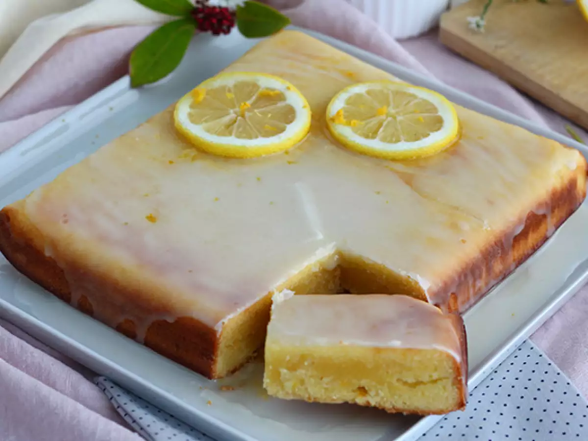 Citronové brownies - foto 4