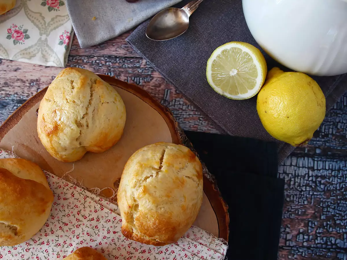 Citronové scones - foto 4