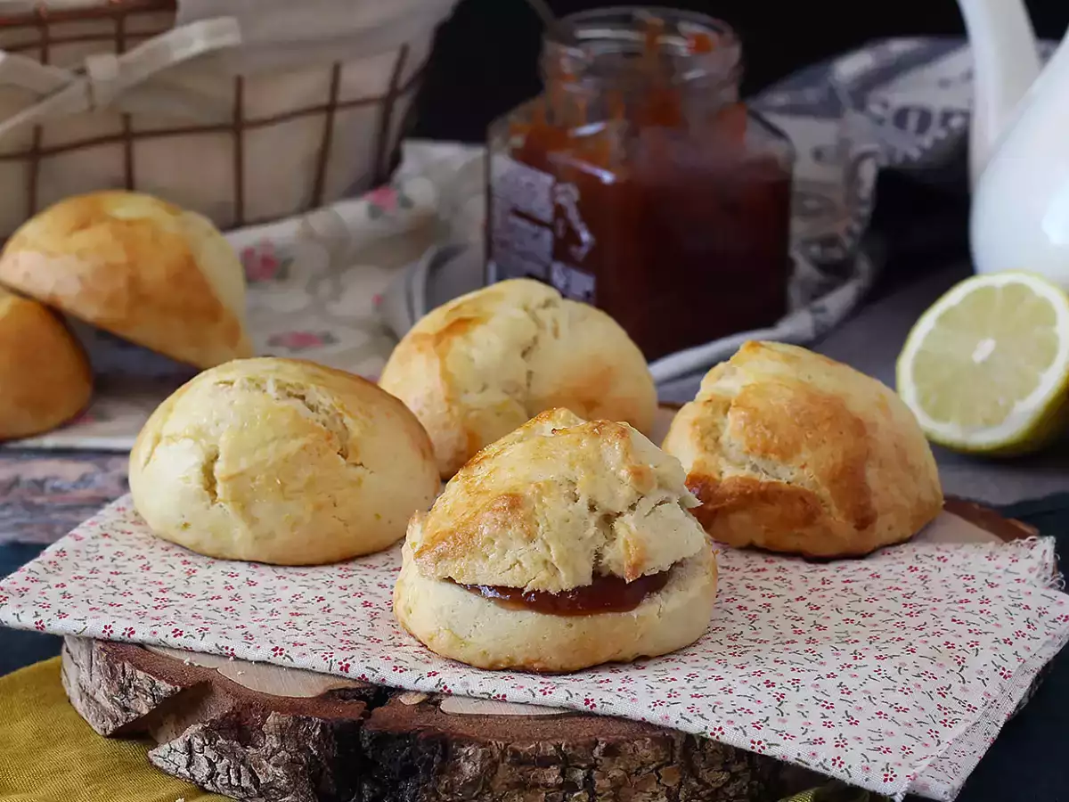 Citronové scones - foto 5