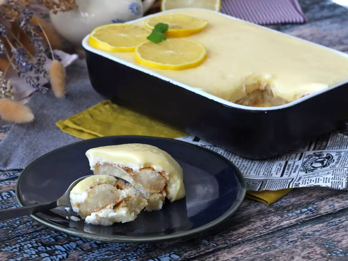 Citronové tiramisu, klasika s pikantním nádechem - foto 2