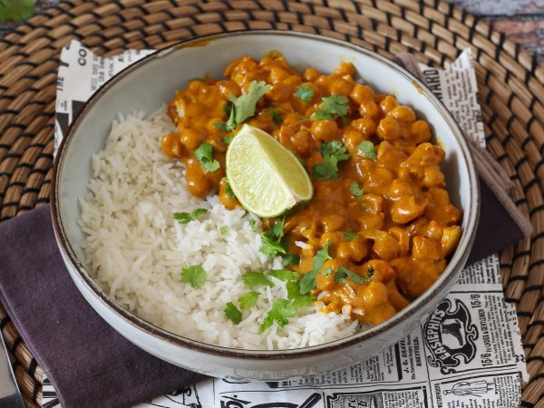 Recept Cizrnové kari, super gurmánský veganský recept