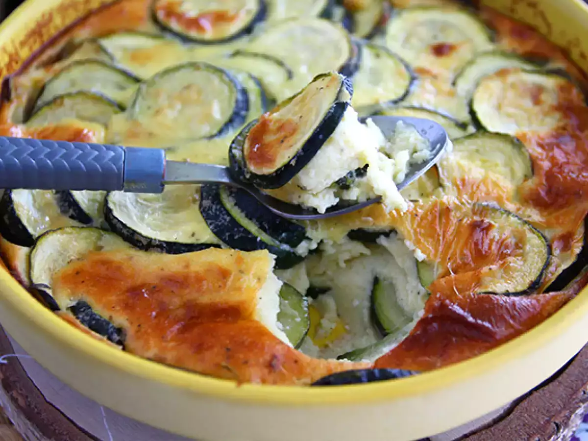 Clafoutis z cukety a kozího sýra - foto 4