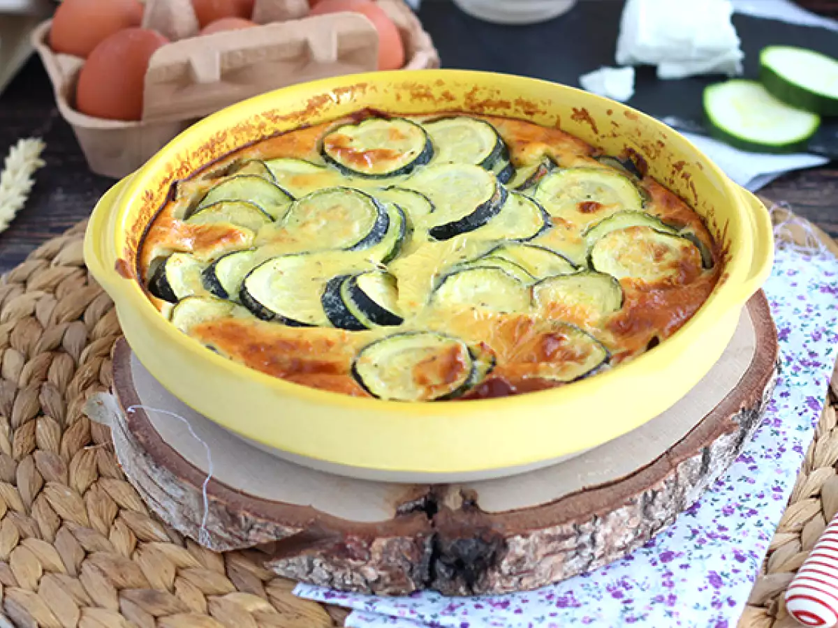 Clafoutis z cukety a kozího sýra - foto 5