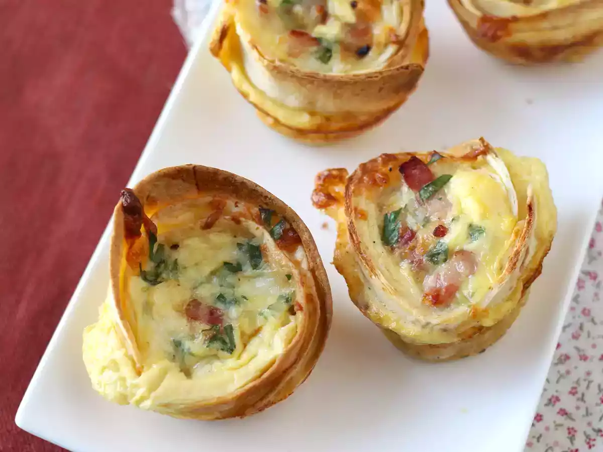 Co dělat s tortillami? Snadné a úsporné quiche! - foto 3