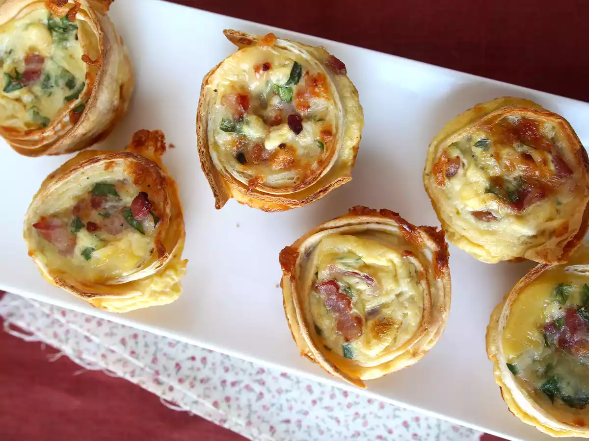 Co dělat s tortillami? Snadné a úsporné quiche! - foto 4