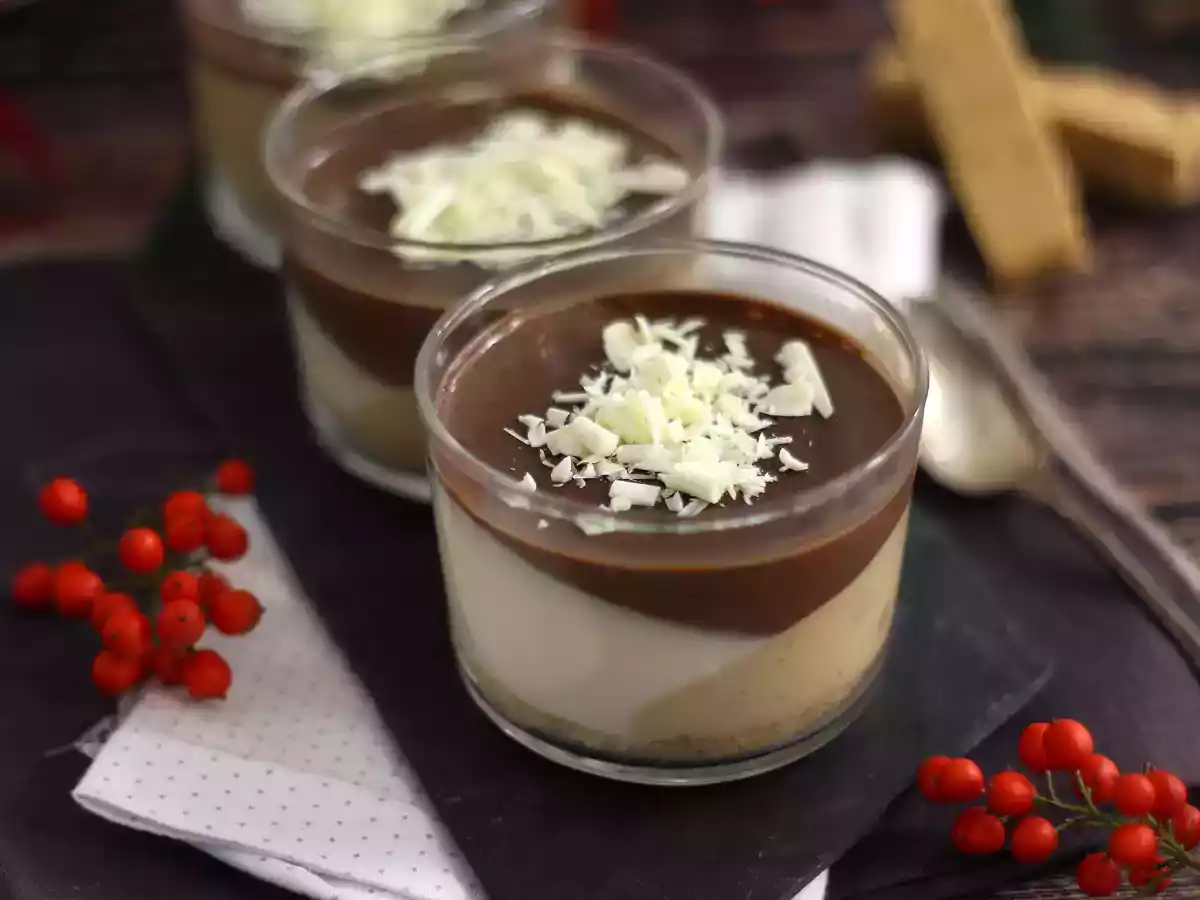 Čokoládové a nugátové košíčky. Snadný recept