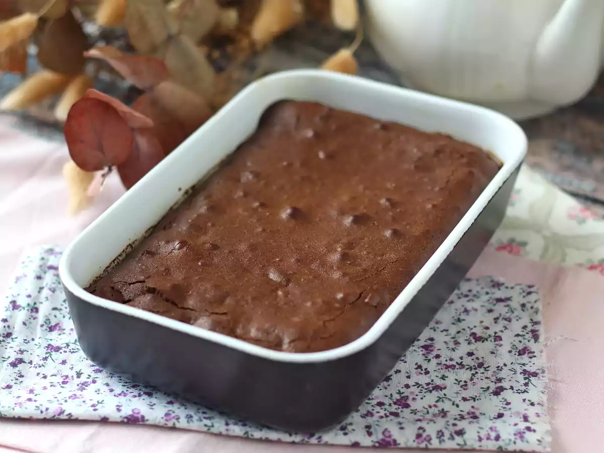 Čokoládové brownies s ořechy v Air Fryeru - foto 6