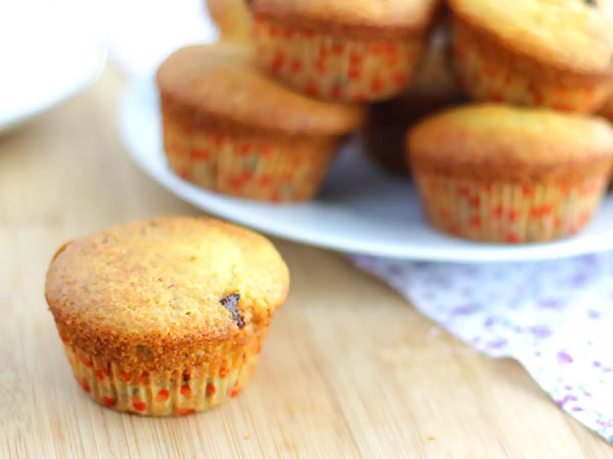 Čokoládové muffiny s kousky čokolády, americký recept - foto 4