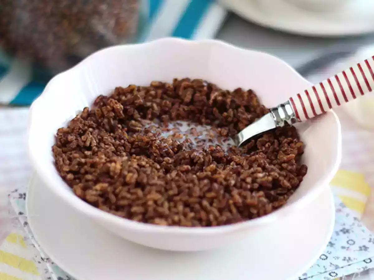 Čokoládové pufované rýžové cereálie. Coco pops - foto 2