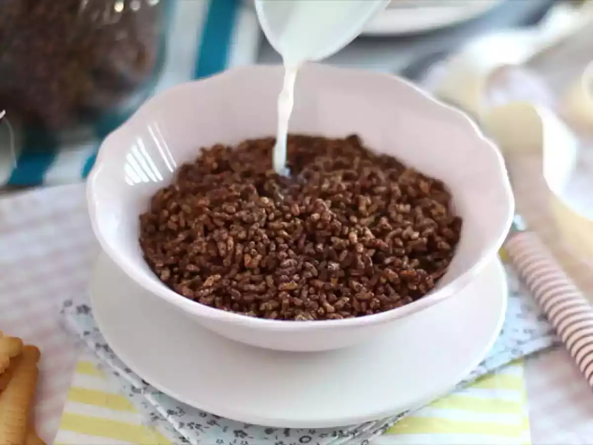 Čokoládové pufované rýžové cereálie. Coco pops - foto 5