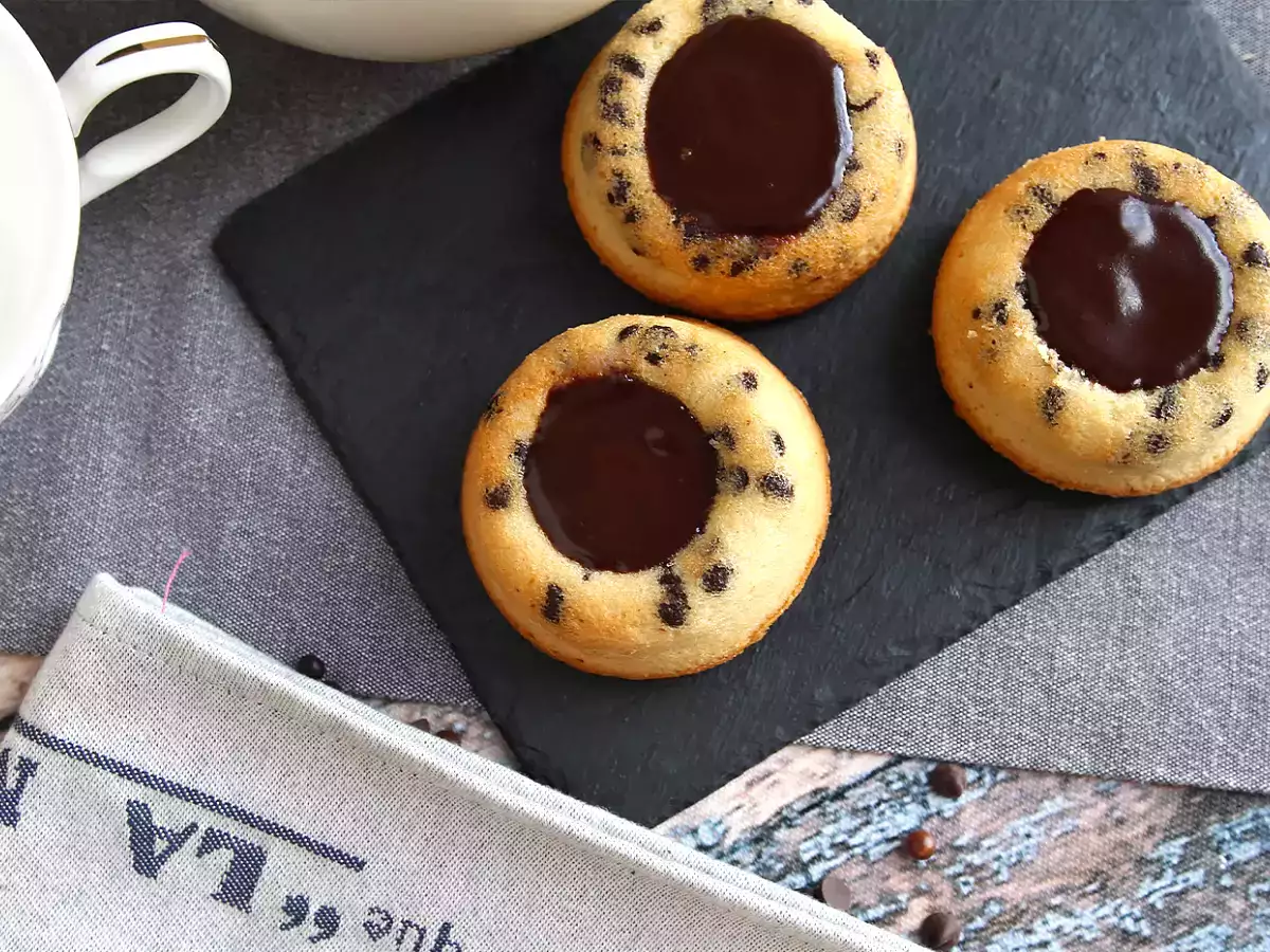 Čokoládové tygří pečivo - křupavá ganache - foto 6